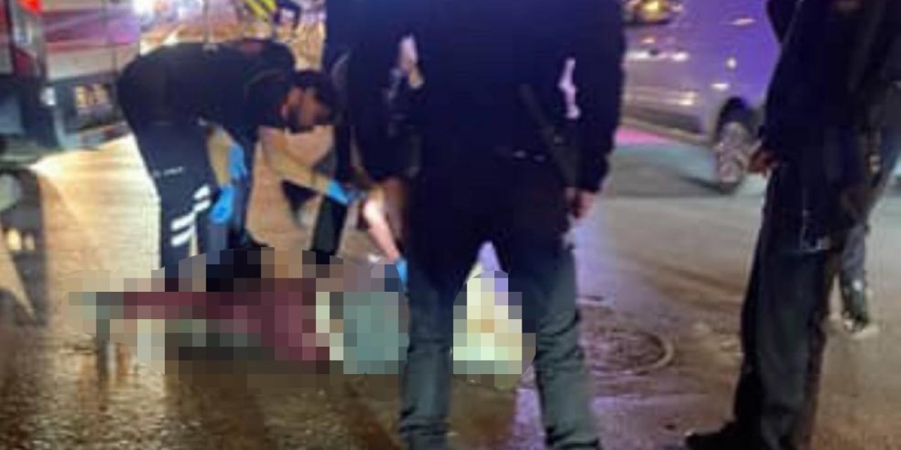 Vidanjörün altında kalan motosiklet sürücüsünün acı sonu