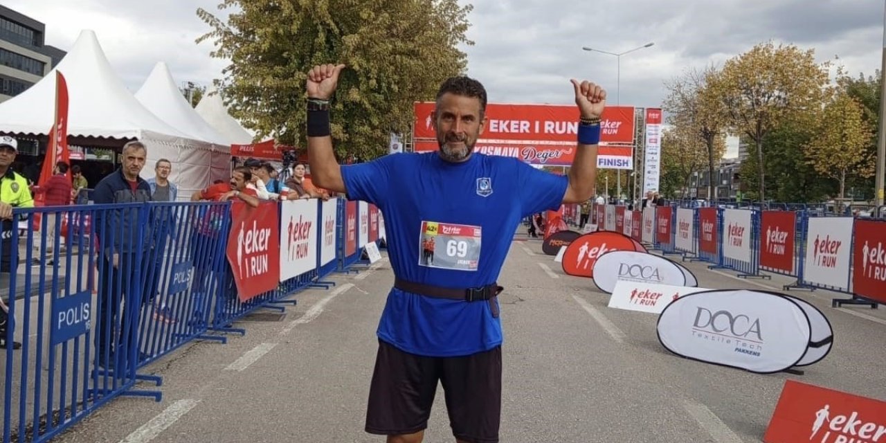 Yunusemreli maratoncudan Uludağ’da gümüş madalya