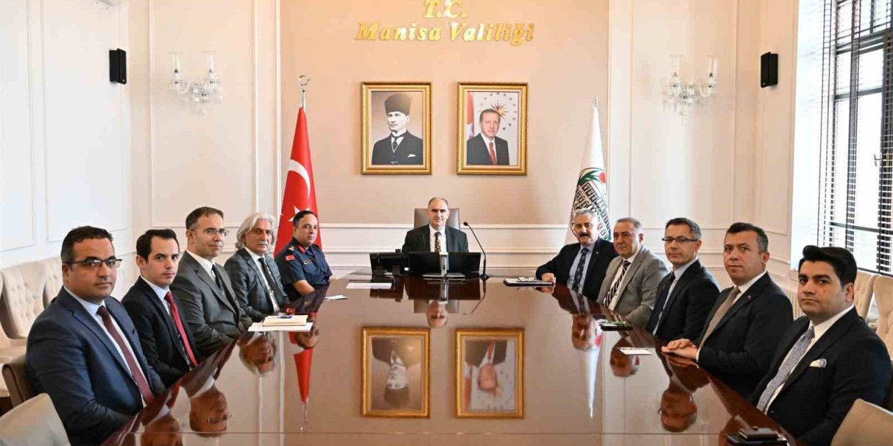 Manisa’da eylül ayı asayiş ve güvenlik konuları değerlendirildi