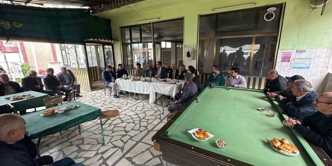Mevsim şartları Kaymakam Dalak’a engel olmadı
