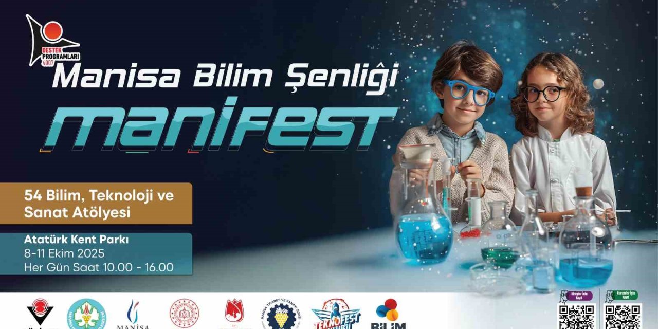 MANİFEST bilim şenliği başlıyor