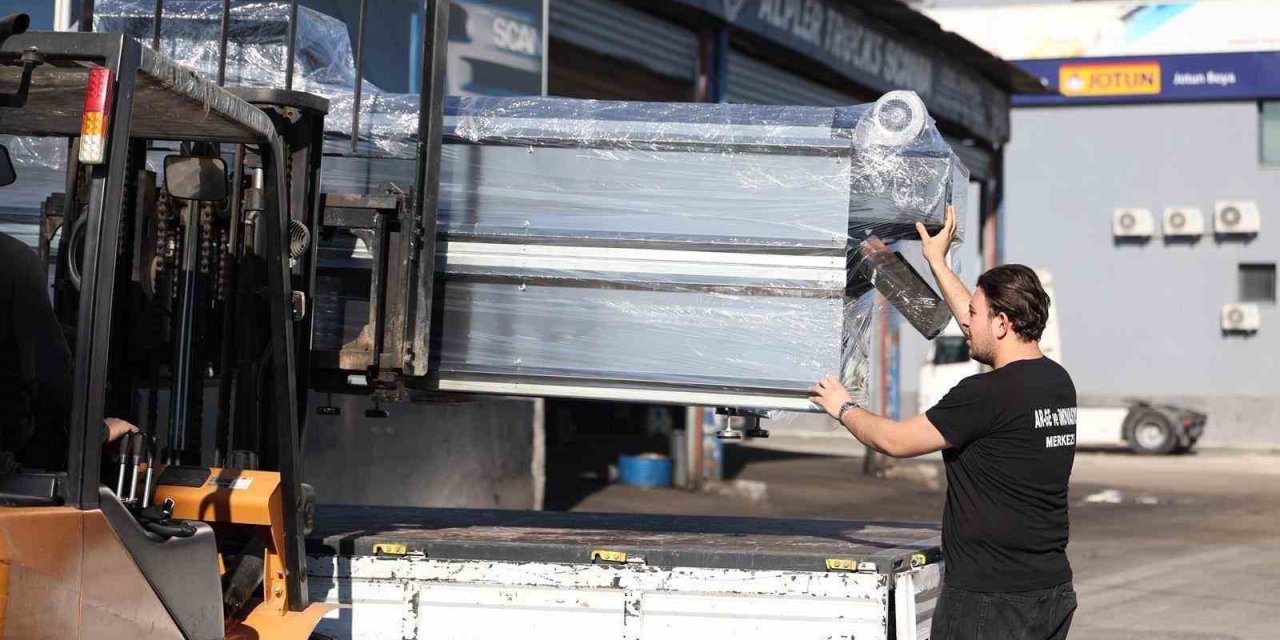 Merkezefendi’de üretilen mama makinelerinin 29. durağı Selçuk oldu