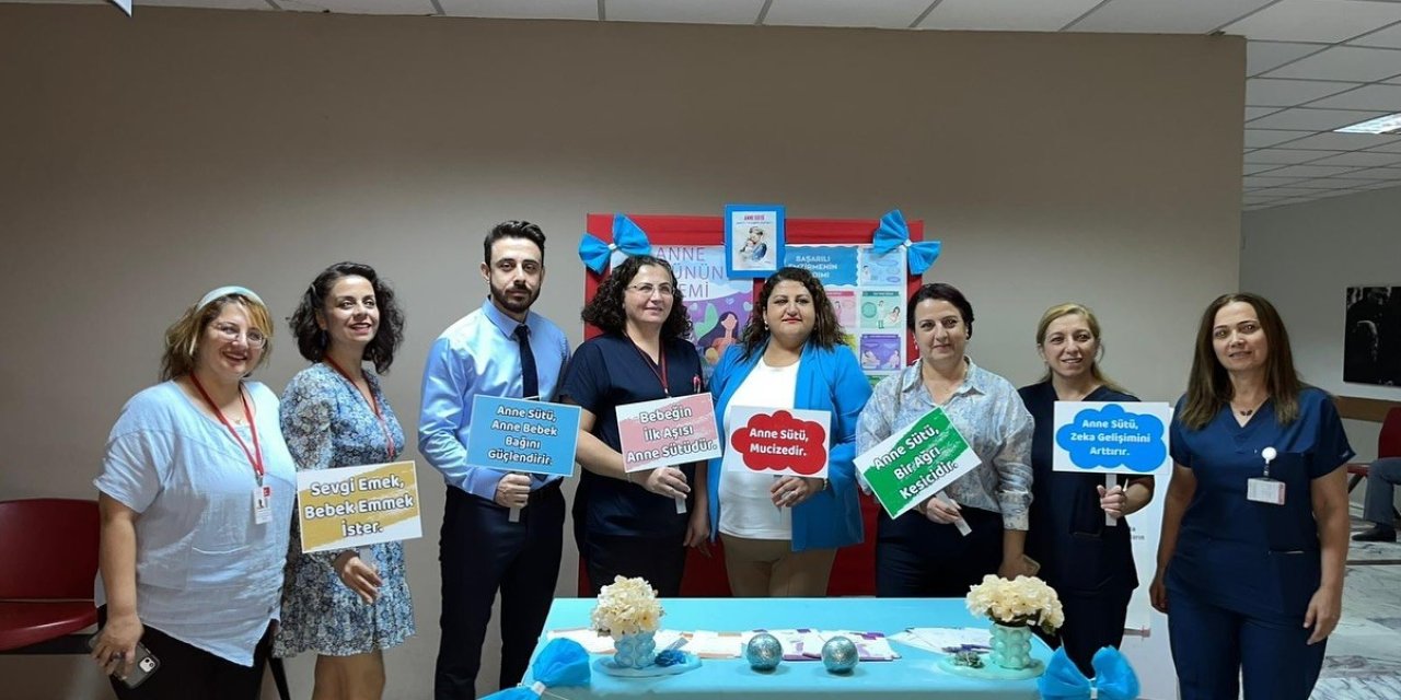 Söke Fehime Faik Kocagöz Devlet Hastanesi’nde Emzirme Haftası etkinliği