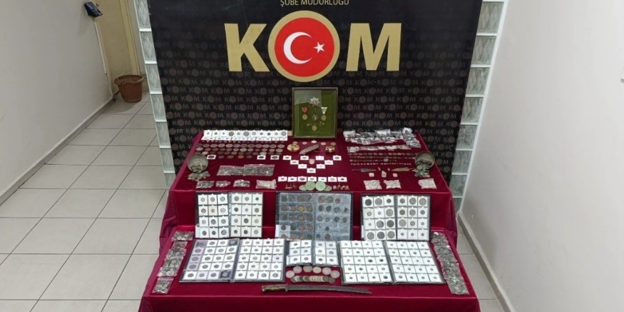 20 milyon liralık Osmanlı mirası, kaçakçıların elinden kurtarıldı