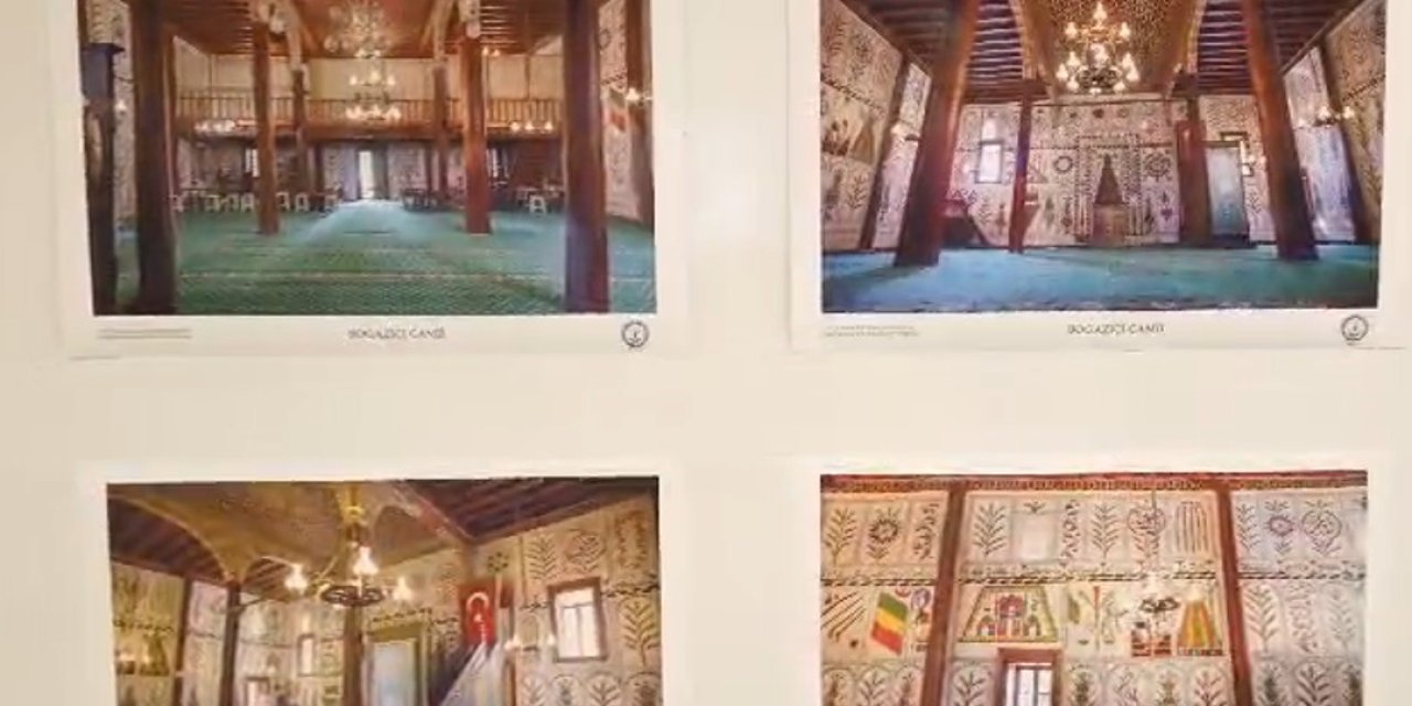 Ahşap direkli ve kalem işi camiler beğeni topladı
