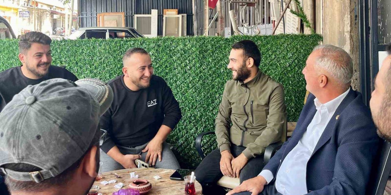 Başkan Yıldırımkaya sanayi esnafıyla buluştu