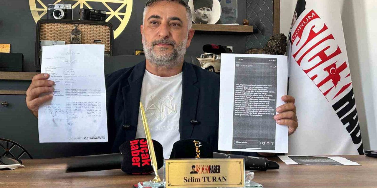 Gazeteci Selim Turan, Levent Arkan hakkında suç duyurusunda bulundu