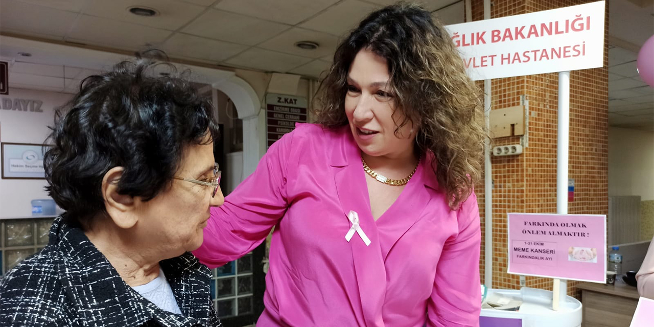Aydın Devlet Hastanesi’nde meme kanseri farkındalık etkinliği