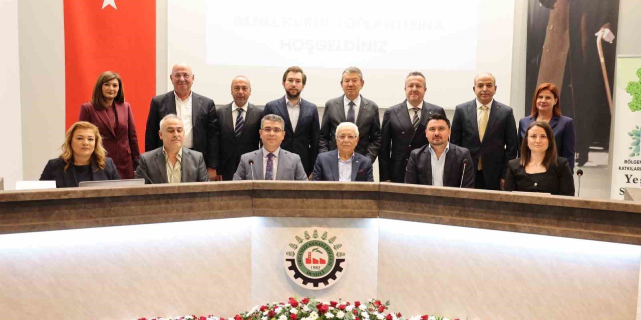 Denizli OSB’de 24. Olağan Genel Kurul Toplantısı gerçekleştirildi