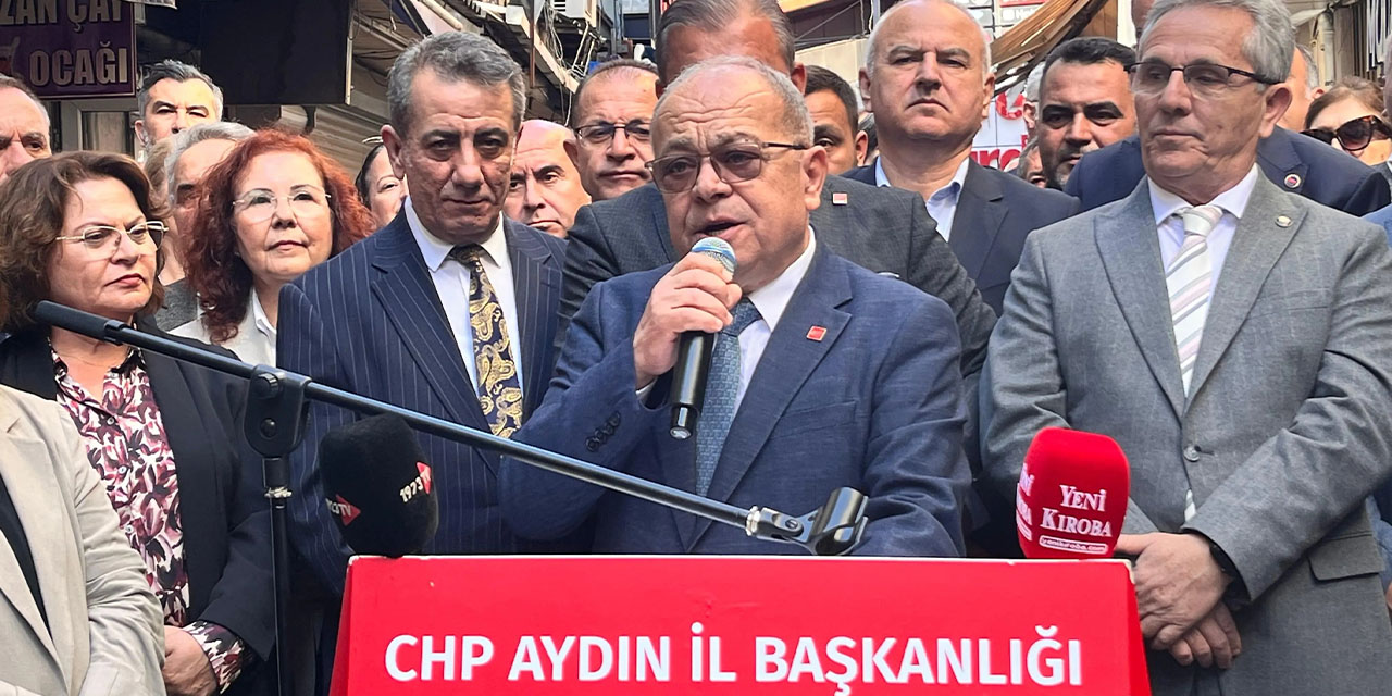 CHP Aydın İl Başkanı Hikmet Saatçı yeniden adaylığını açıkladı
