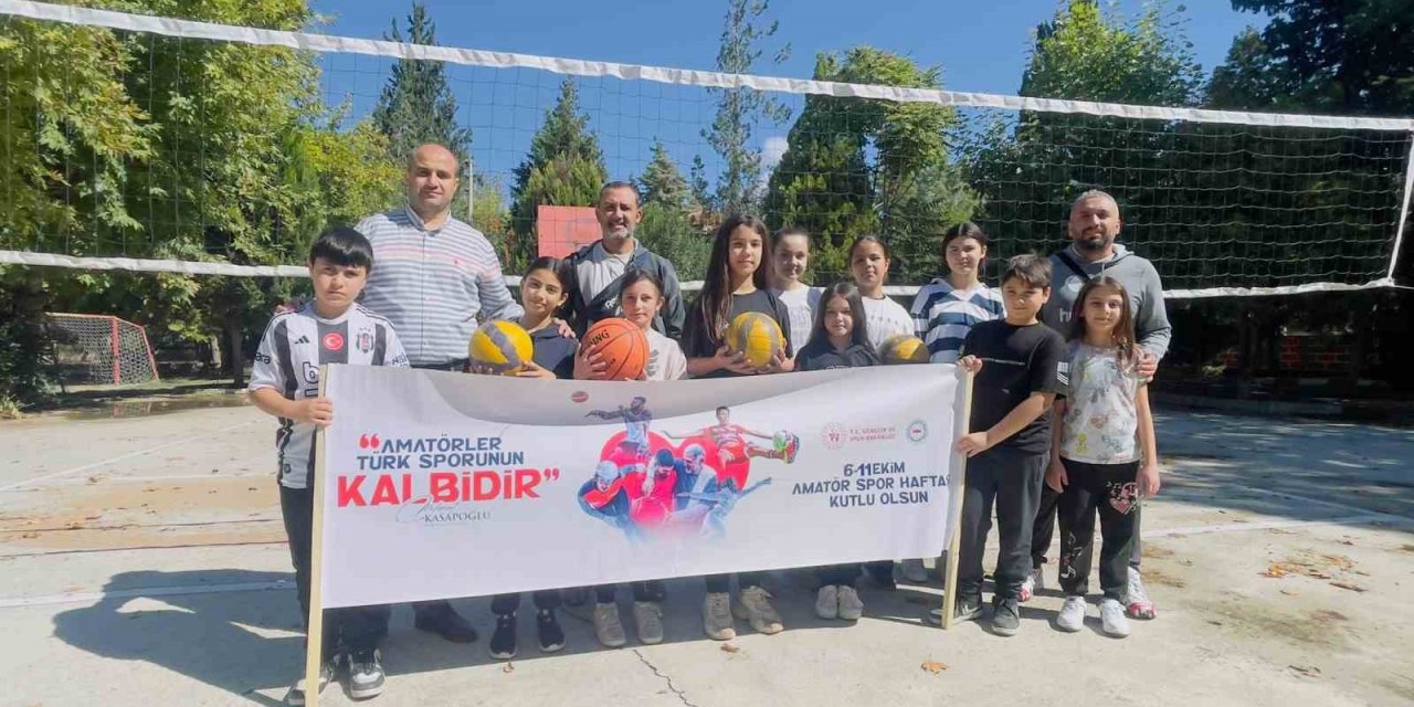 Sarıgöl’de okullar spora doydu