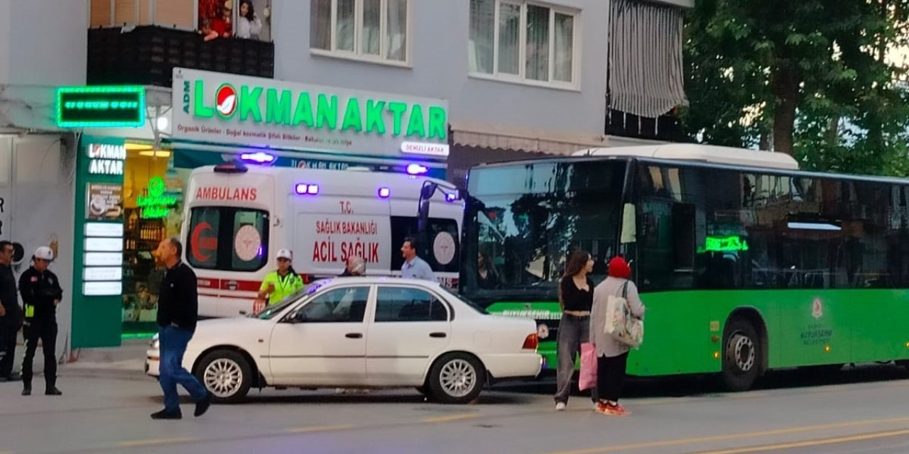 İstiklal Caddesi’nde yine otobüs kazası
