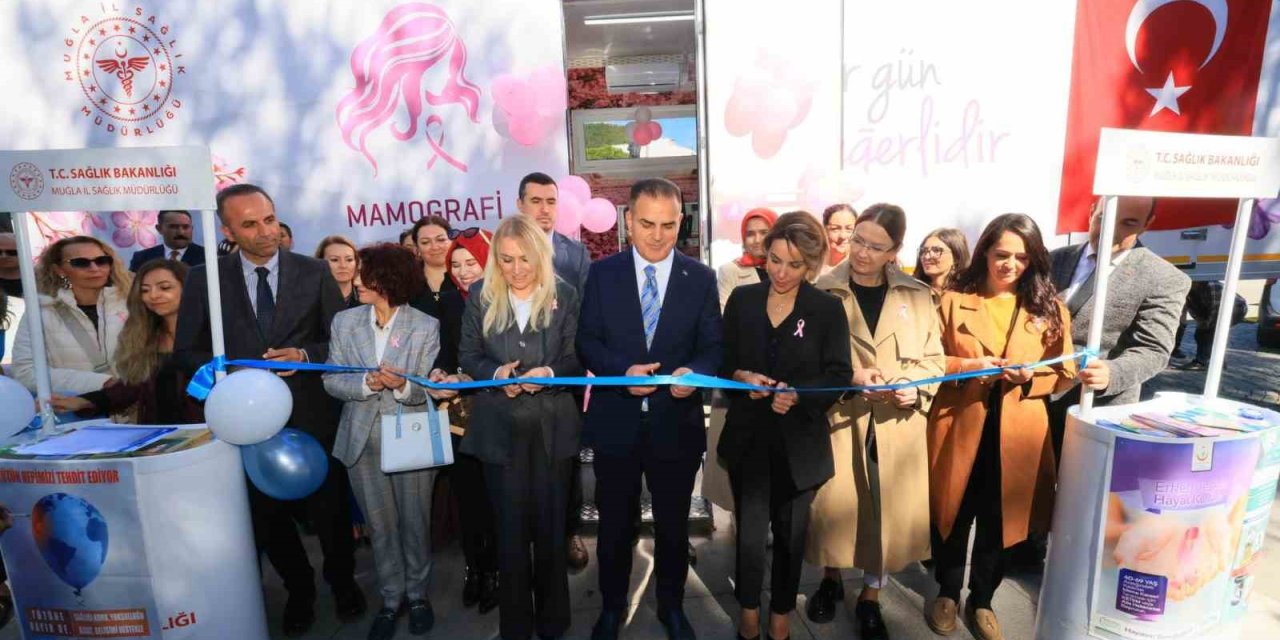 Mobil kanser tarama aracı hizmete başladı