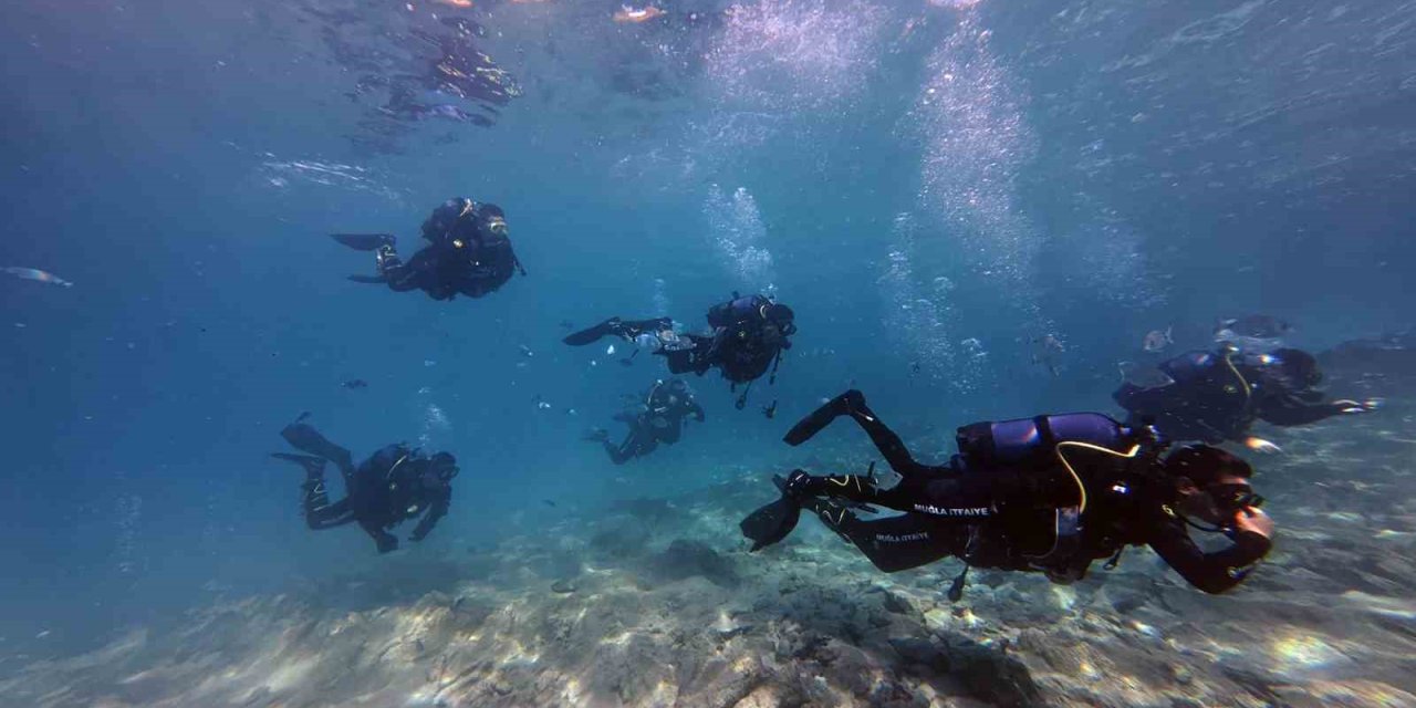 Muğla Büyükşehir Belediyesi Sualtı Arama Kurtarma ekibi göreve hazır