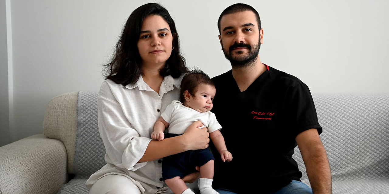 Kuşadası SMA’lı Teoman bebek için tek yürek oldu