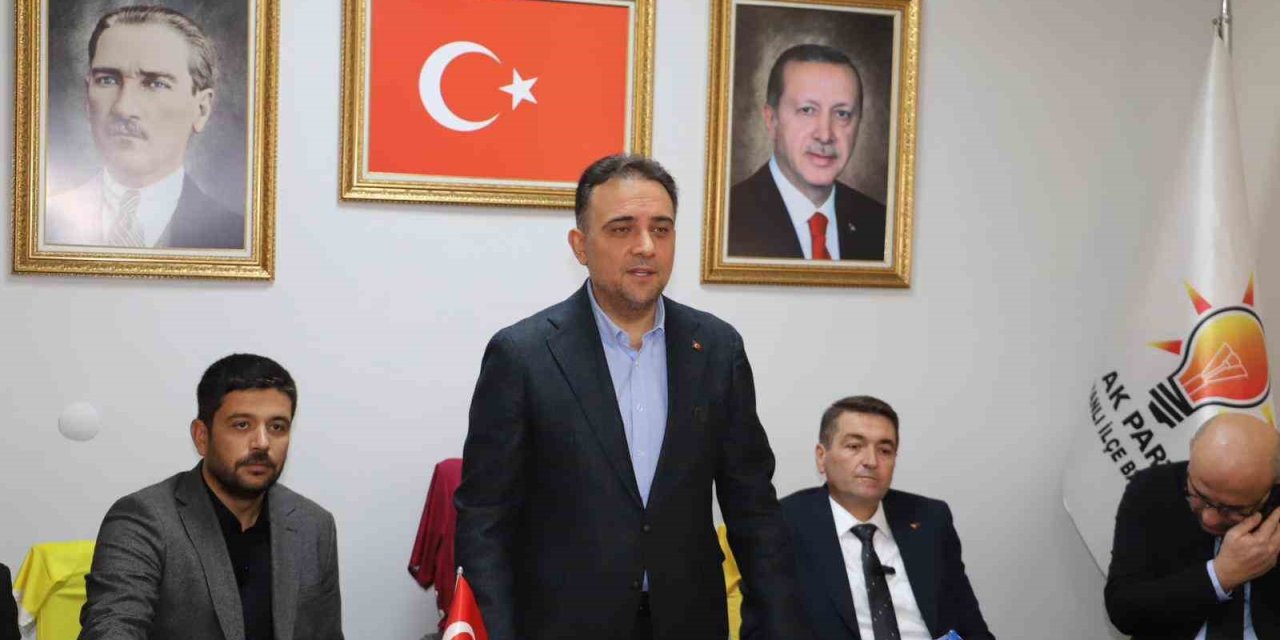 AK Parti’li Baybatur Saruhanlı’da Belen yolu ve yeni hastane hakkında konuştu