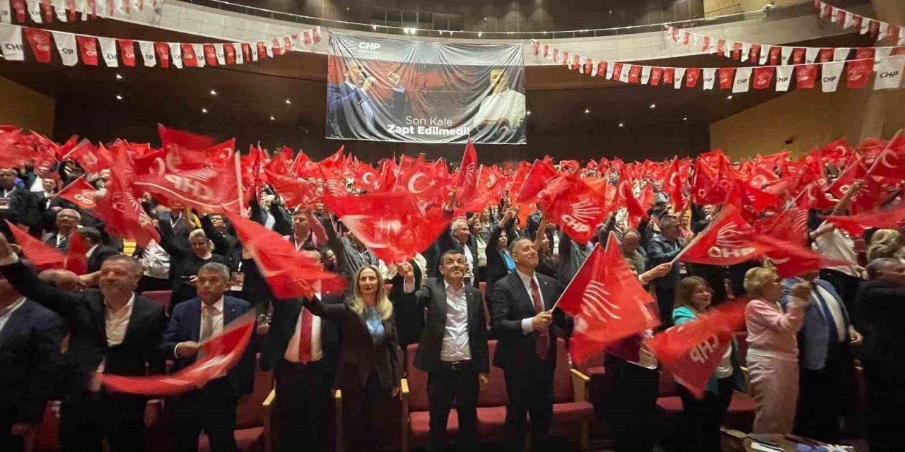 CHP Denizli 39. Olağan İl Kongresi tamamlandı