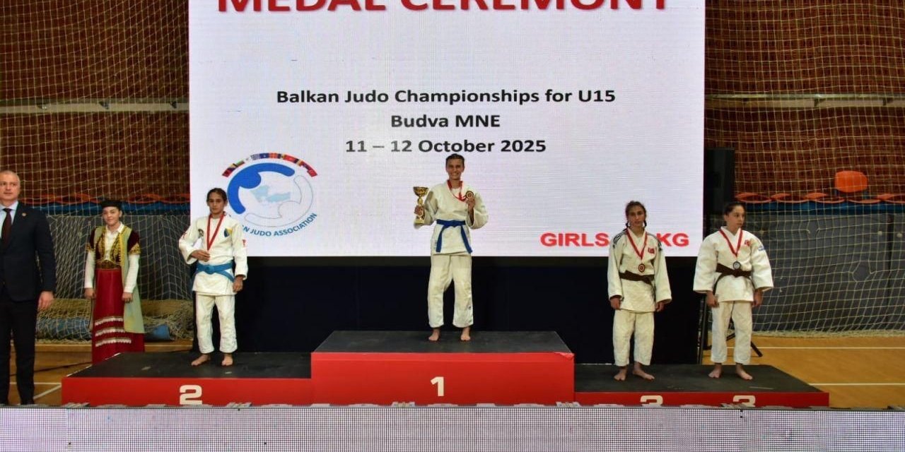 Yunusemreli milli judocu Tekin, Balkan Şampiyonu oldu