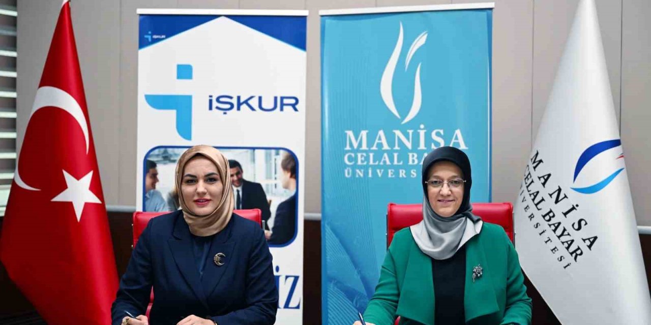 Manisa CBÜ ile İŞKUR arasında işbirliği protokolü