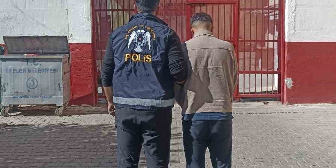 Efeler’de 10 yıl hapis cezası bulunan firari yakalandı