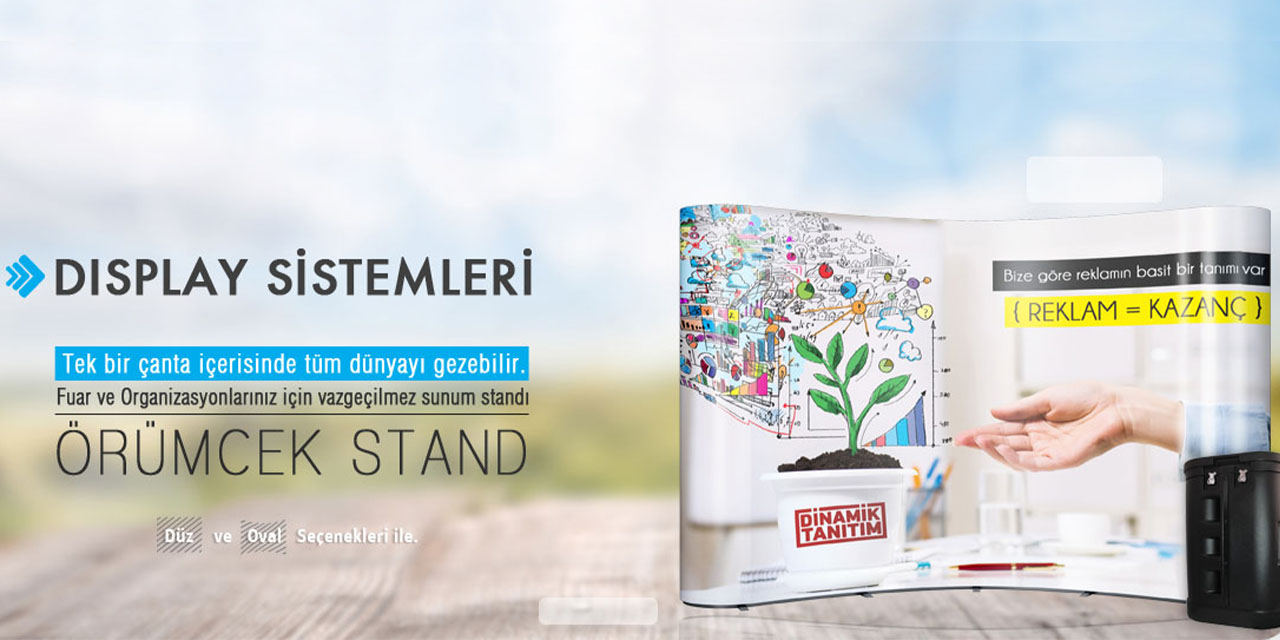 Fuar ve Etkinliklerin Yeni Yıldızı Örümcek Stand Sistemleri ile Maksimum Görünürlük