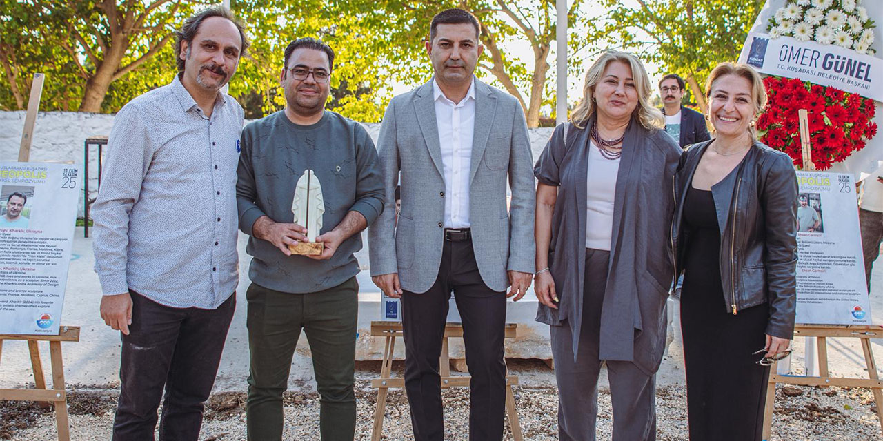 5’inci Uluslararası Kuşadası Neopolis Heykel Sempozyumu başladı