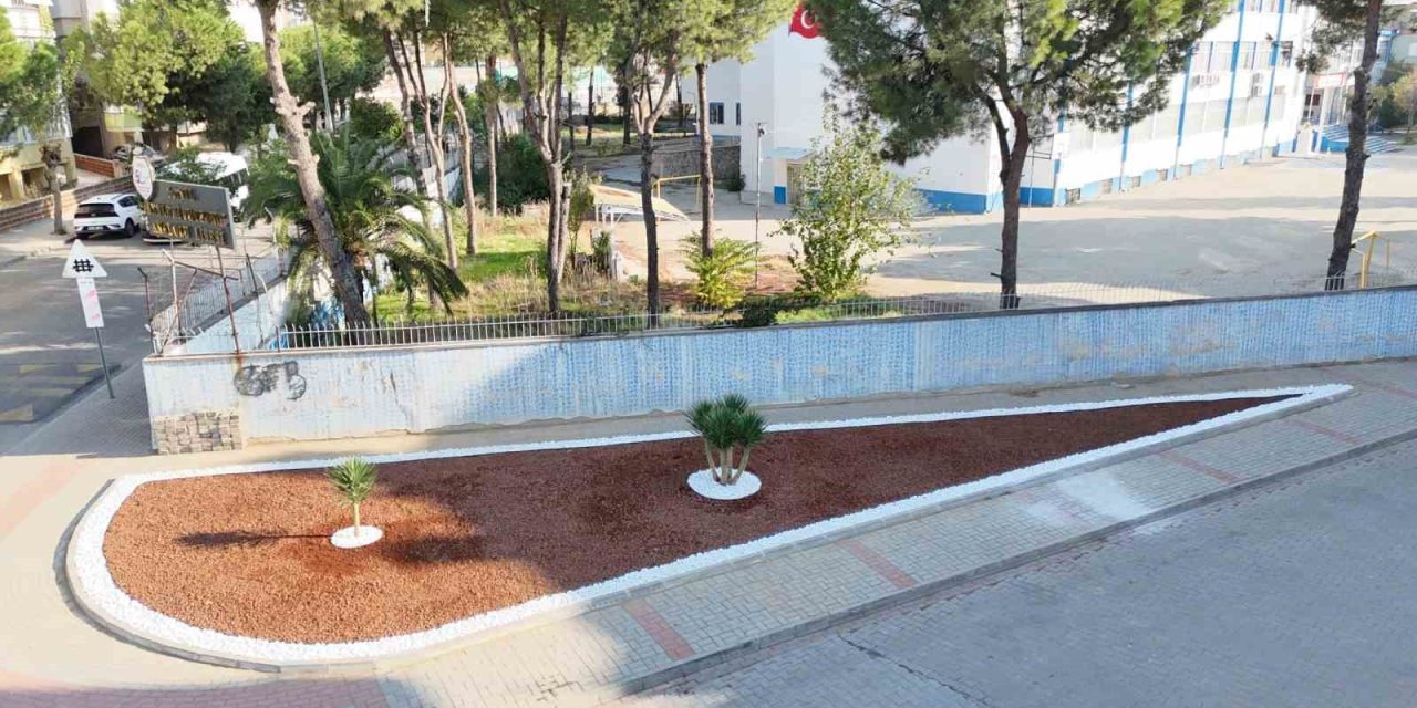 Nazilli Belediyesi, Cumhuriyet Mahallesi’ndeki peyzaj çalışmalarını tamamladı