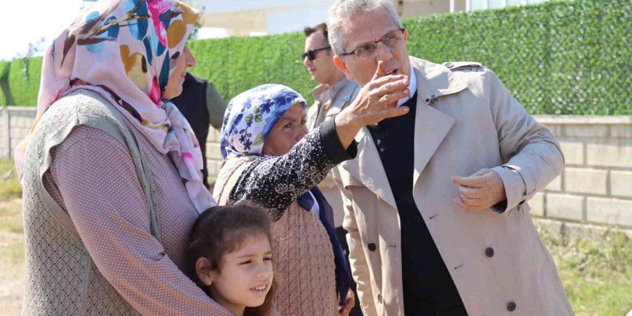 Başkan Tetik, sabah mesaisine Sümer Mahallesi’nde başladı