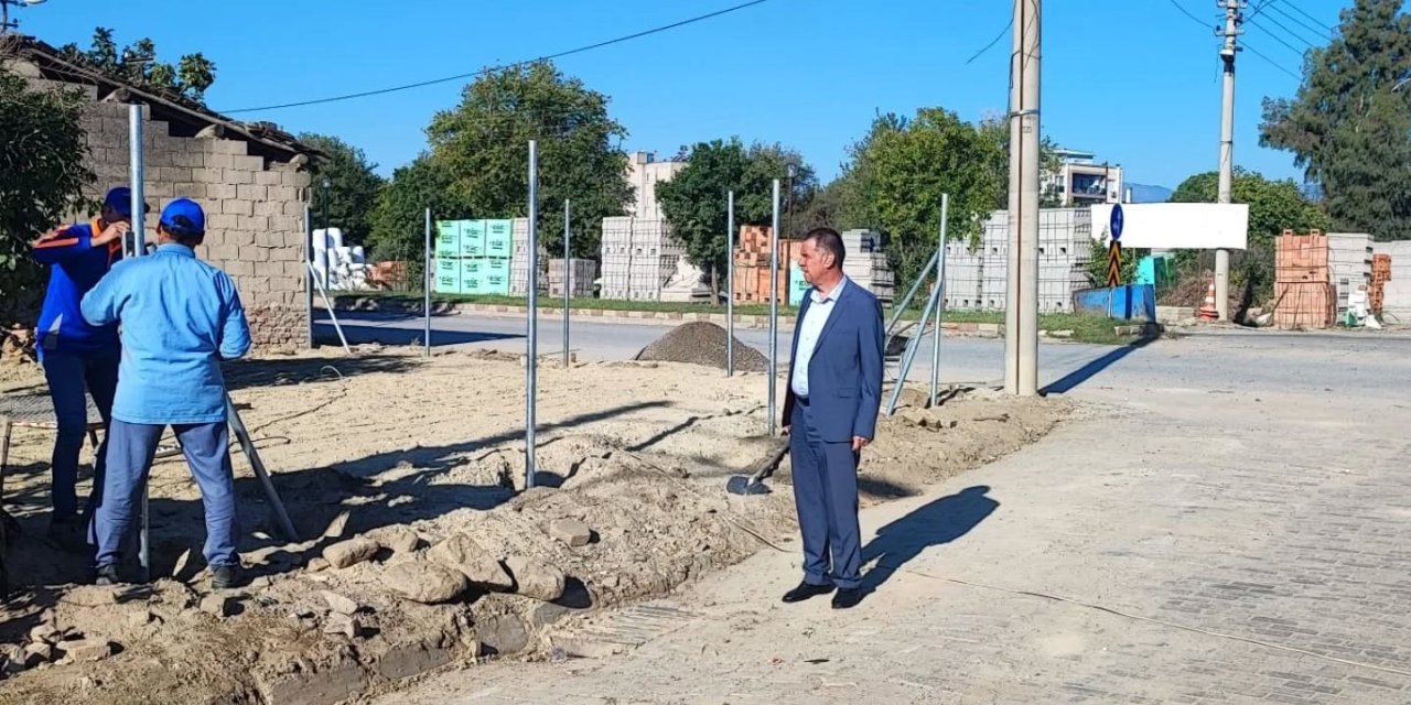 Yenipazar’da belediye ekiplerinden yoğun mesai