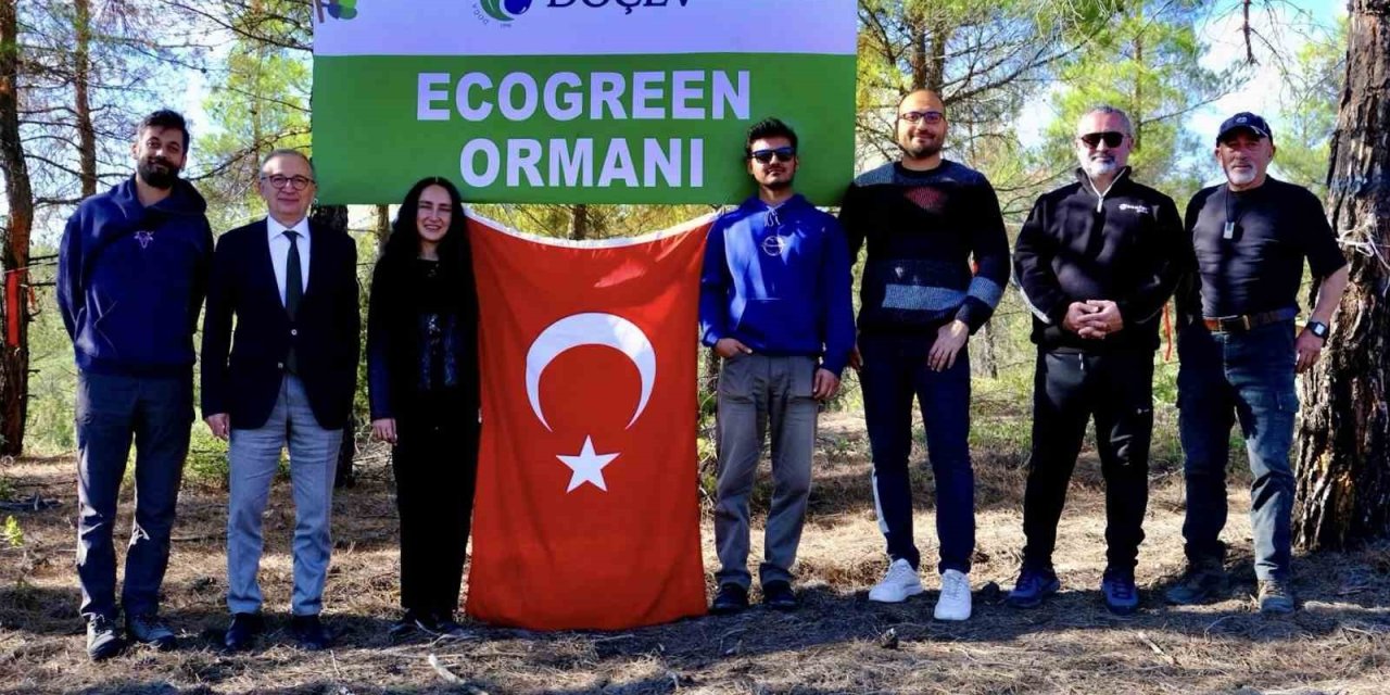 Ecogreen Enerji’den gelecek nesillere yeşil miras: 2000 fidanlık Ecogreen Enerji Ormanı