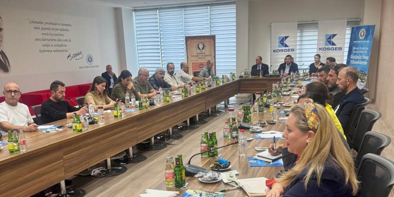 Manisa TSO’da KOSGEB Destekleri Bilgilendirme Toplantısı gerçekleştirildi