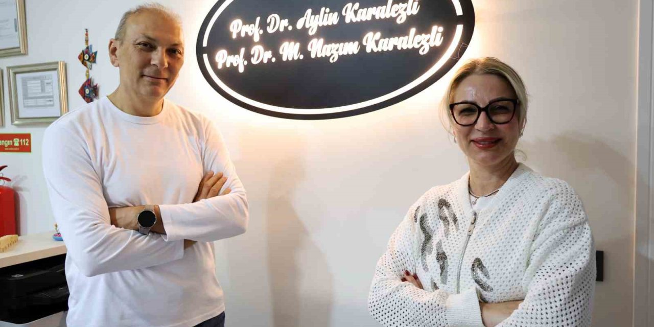 Prof. Dr. Aylin ve M. Nazım Karalezli, yeni muayenehanelerinde hasta kabulüne başladı