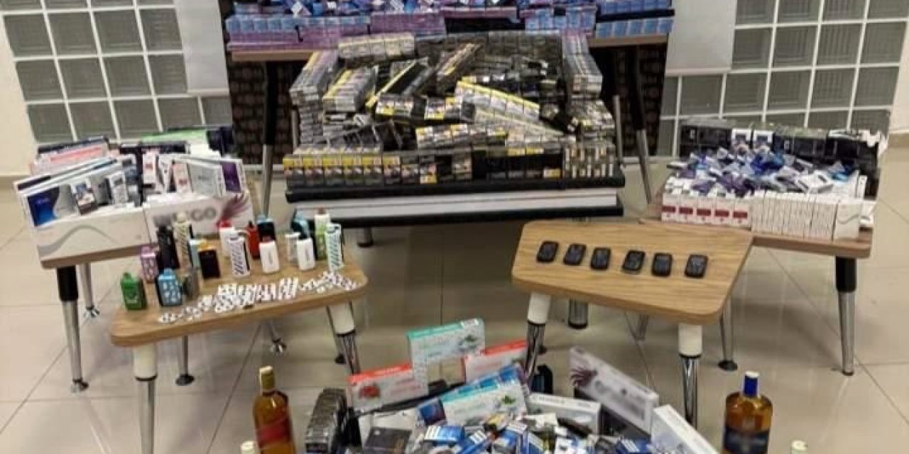 Manisa’da 4 bin 600 paket kaçak sigara yakalandı