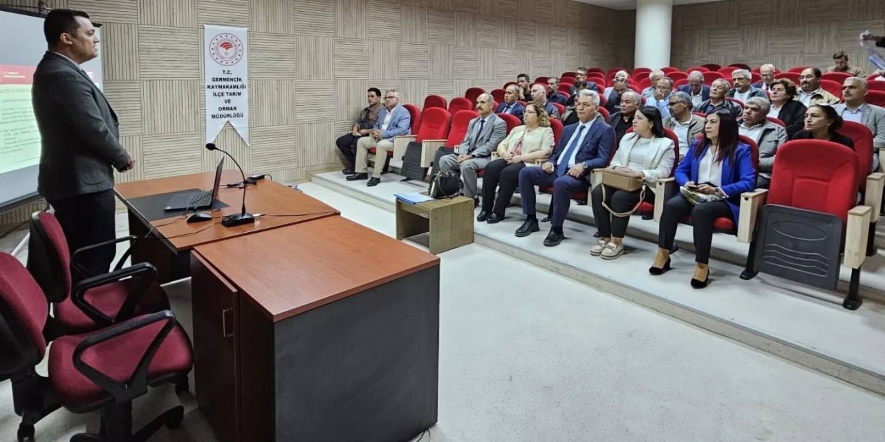 Germencik’te muhtarlar bilgilendirildi