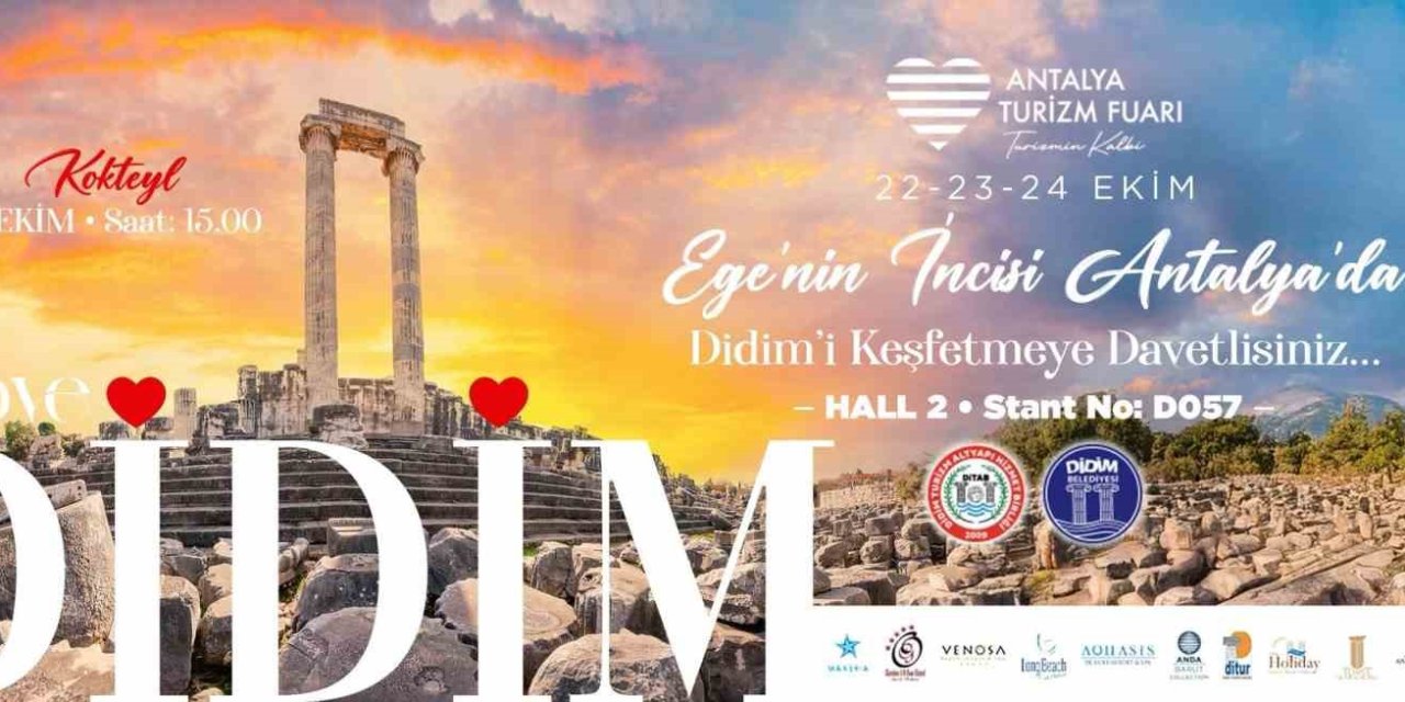 Turizm fuarında Didim rüzgarı esecek