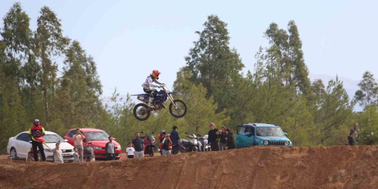 Fethiye’de motokros heyecanı