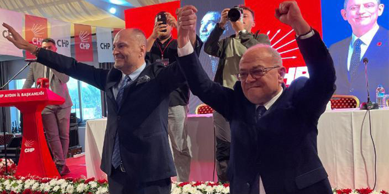 CHP Aydın İl Kongresi’nde Hikmet Saatçı güven tazeledi
