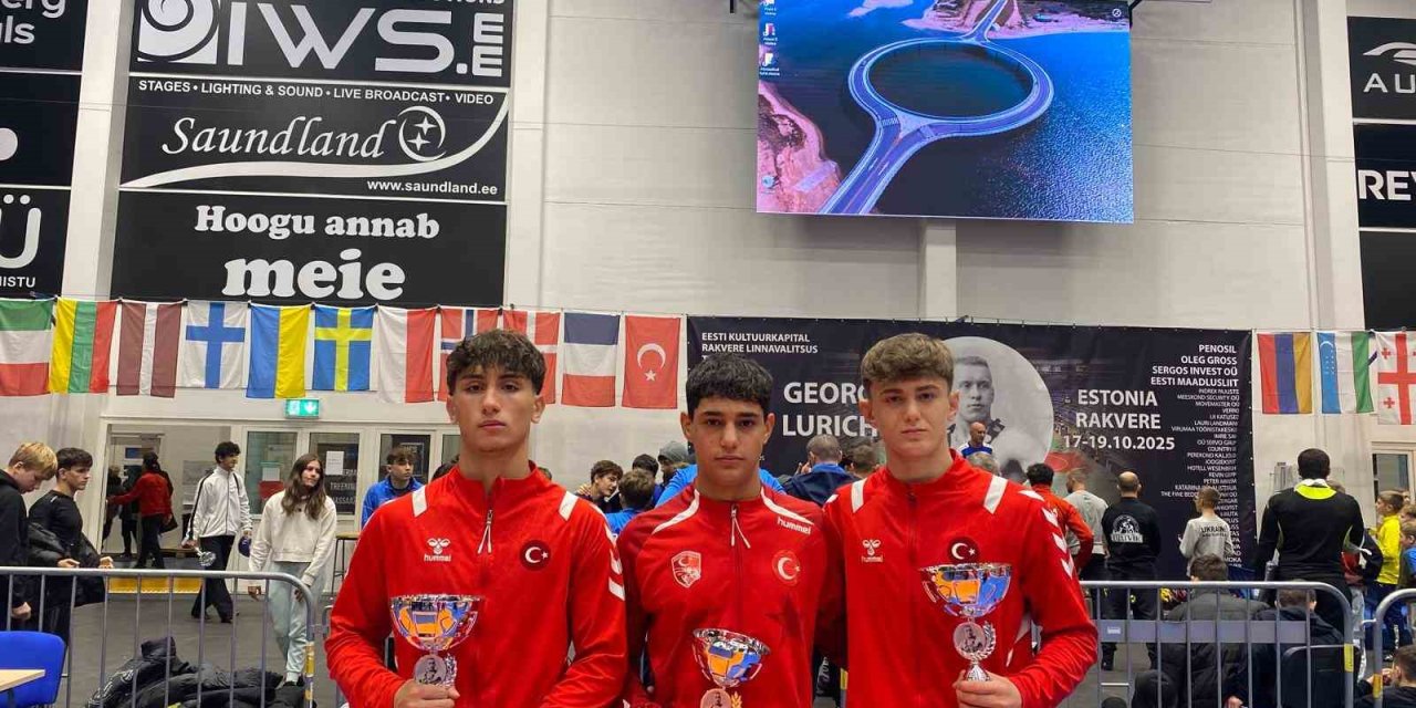 Denizli’nin gururları Avrupa’da zirvede