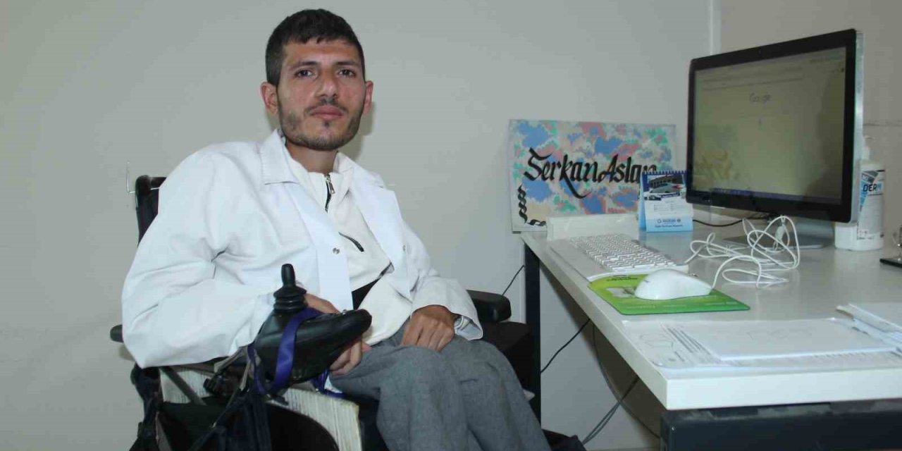 SMA’lı olarak doğdu, şimdi hasta bakıyor