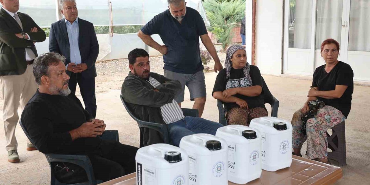 Selden zarar gören Ortacalı üreticiye büyükşehir desteği