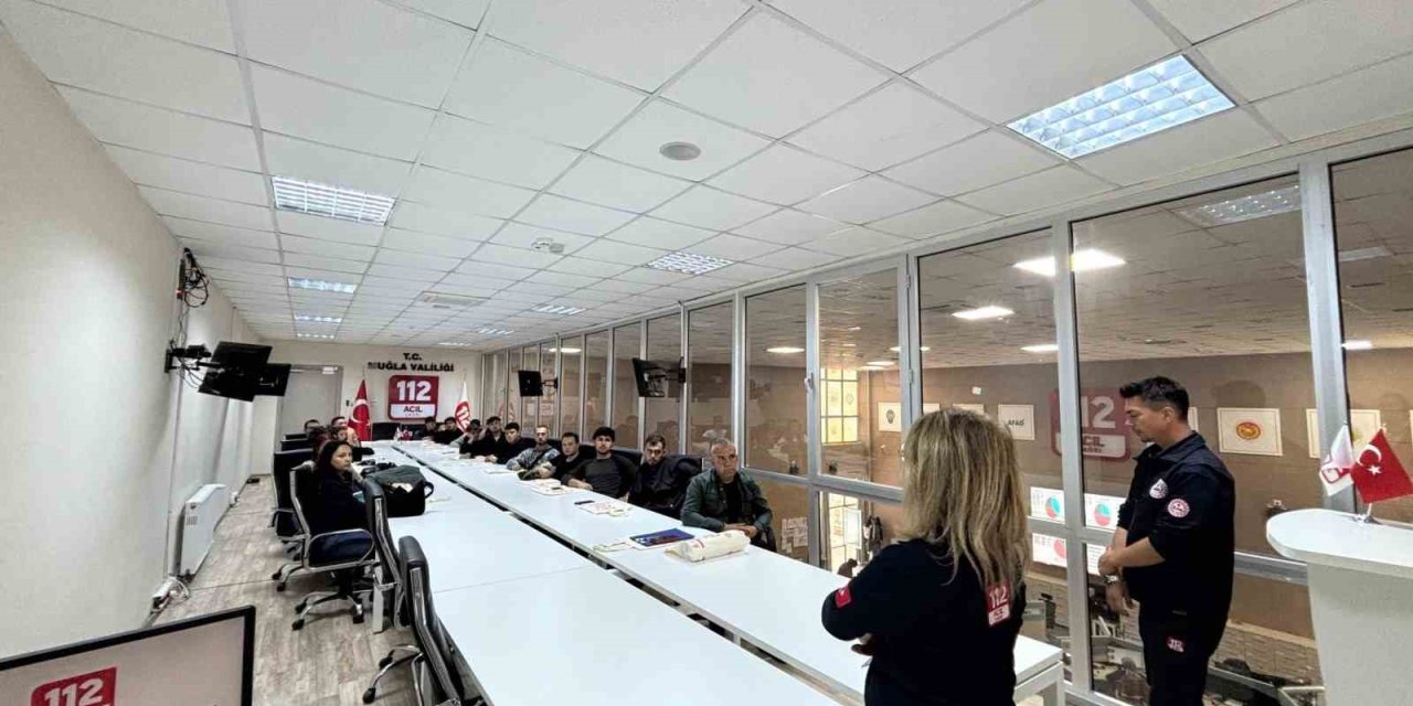 Öğrenciler acil durum süreçlerini yerinde gözlemledi