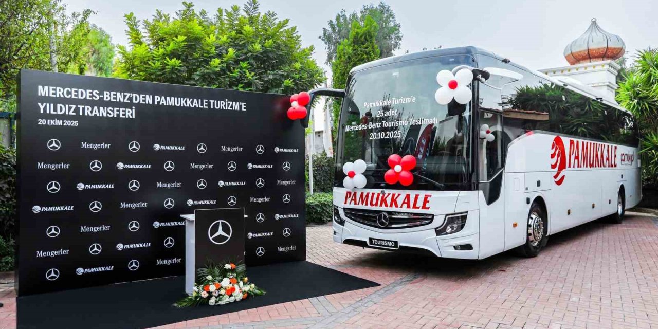Pamukkale Turizm, 25 adet yeni otobüs ile filosunu güçlendirdi