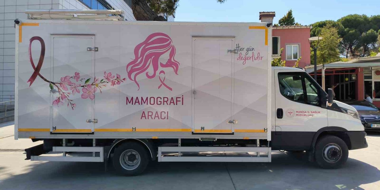Manisa’nın mobil mamografi aracı Türkiye birincisi oldu