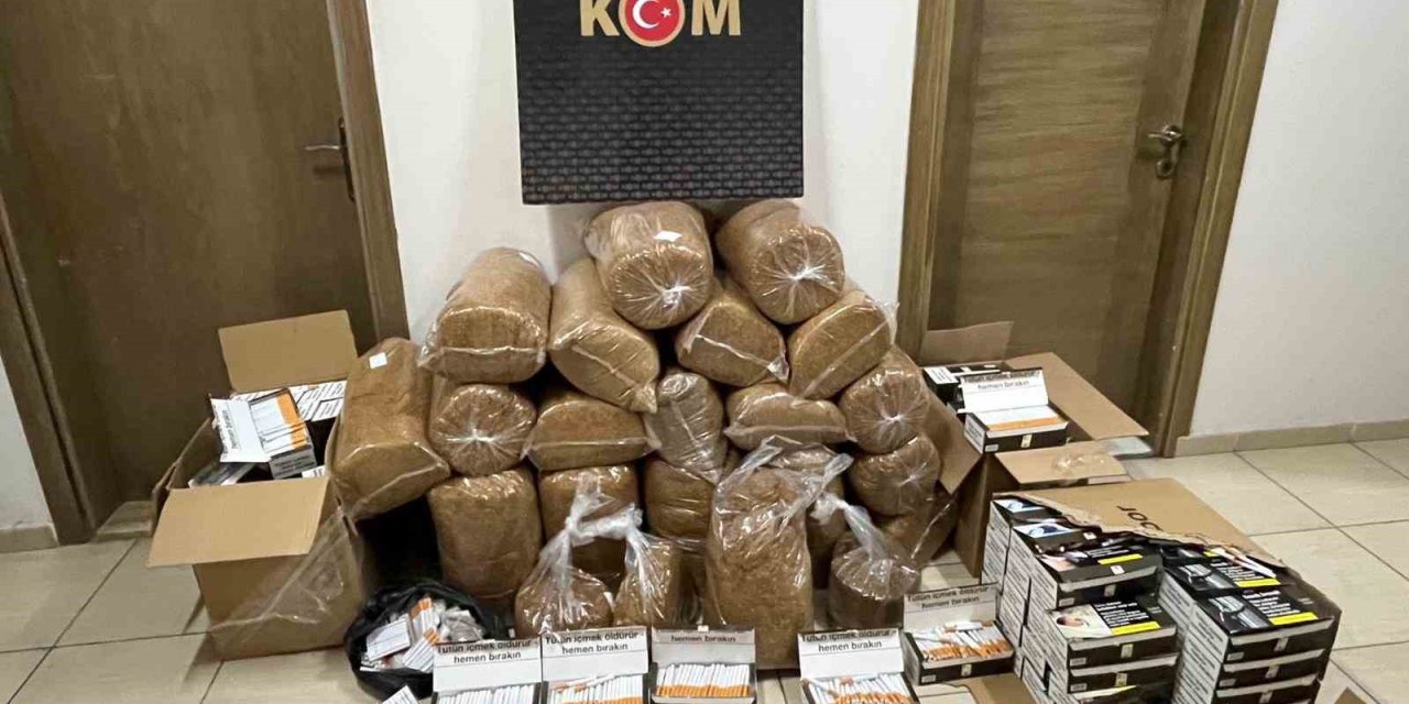 Didim’de kaçak tütün ve alkol operasyonu: 2 gözaltı