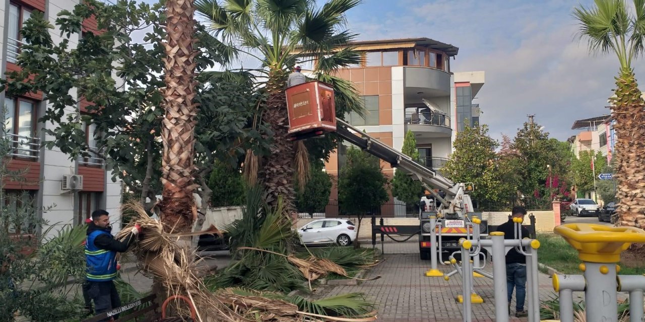 Nazilli Belediyesi’nden 12 mahallede eş zamanlı çalışma