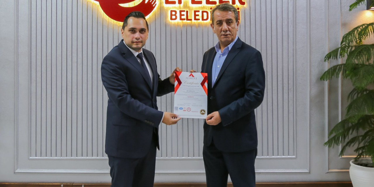 Efeler Belediyesi’ne Gıda Güvenliği ve Kalite Belgeleri