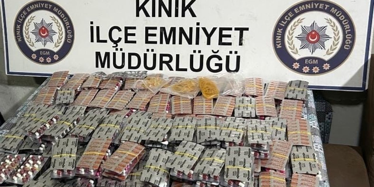 Çiftlik evinde binlerce hapla yakalandı