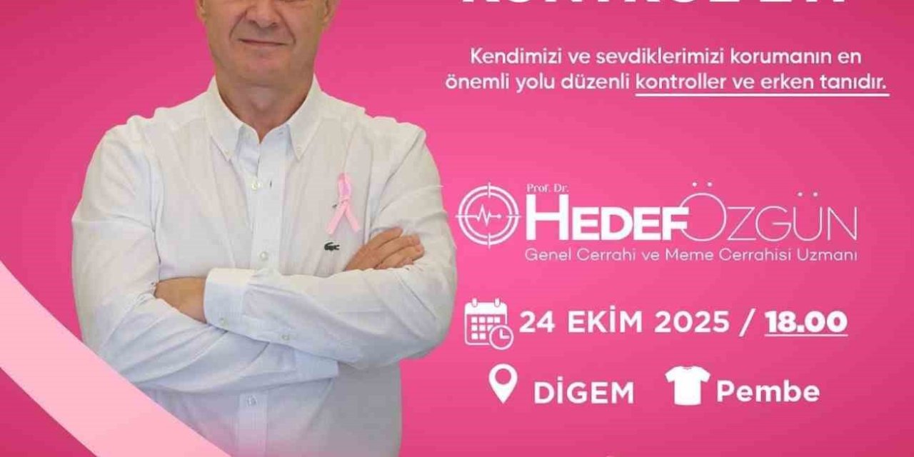 Meme kanseri farkındalık etkinliği düzenlenecek