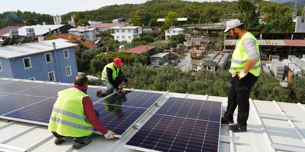 MUSKİ, Fethiye ve Bodrum’da Güneş Enerjisi Santralleri kurulumuna başladı