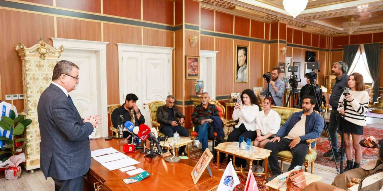 Başkan Balaban aylık çalışmalarını anlattı